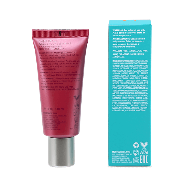 MOROCCANOIL body dahlia rouge hand cream 40ml