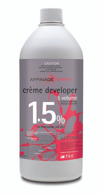 Affinage Infiniti Creme Developer 1.5% 950ml