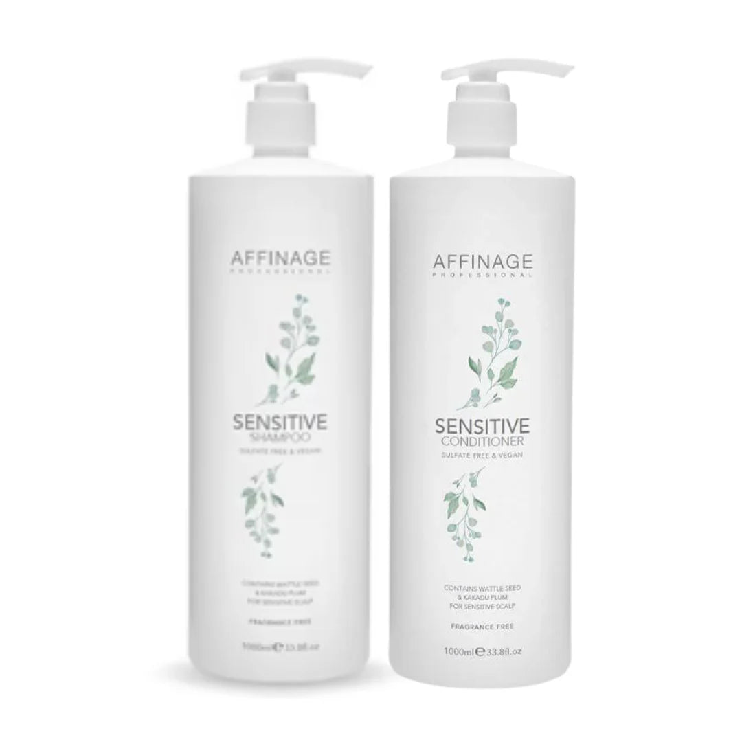 Affinage Sensitive Shampoo & Conditioner 1 Litre Duo pack