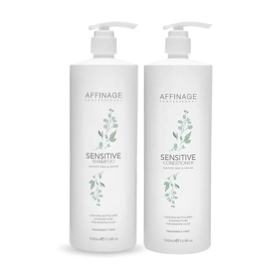 Affinage Sensitive Shampoo & Conditioner 1 Litre Duo pack