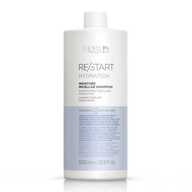 Revlon RESTART Hydration Moisture Micellar Shampoo 1L