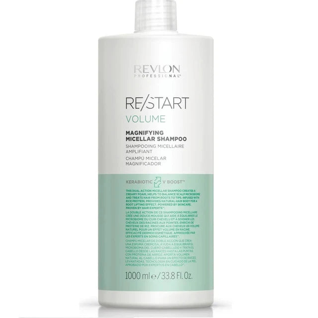 Revlon RESTART Volume Magnifying Micellar Shampoo 1L