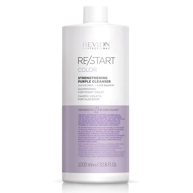 Revlon RESTART Strengthening Purple Cleanser 1L