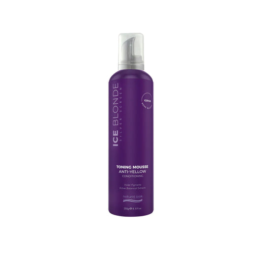 Natural Look Silver Screen Ice Blonde Conditioning Mousse 250g