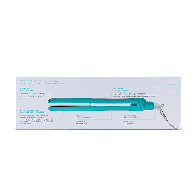 MOROCCANOIL styling tools titanium flat iron