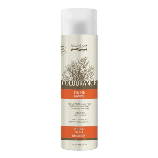 Natural Look Colourance Colour Refresher - Fire Red Shampoo 250ml