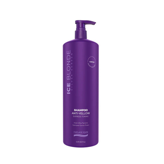Natural Look Silver Screen Ice Blonde Anti Yellow Toning Mask 1L