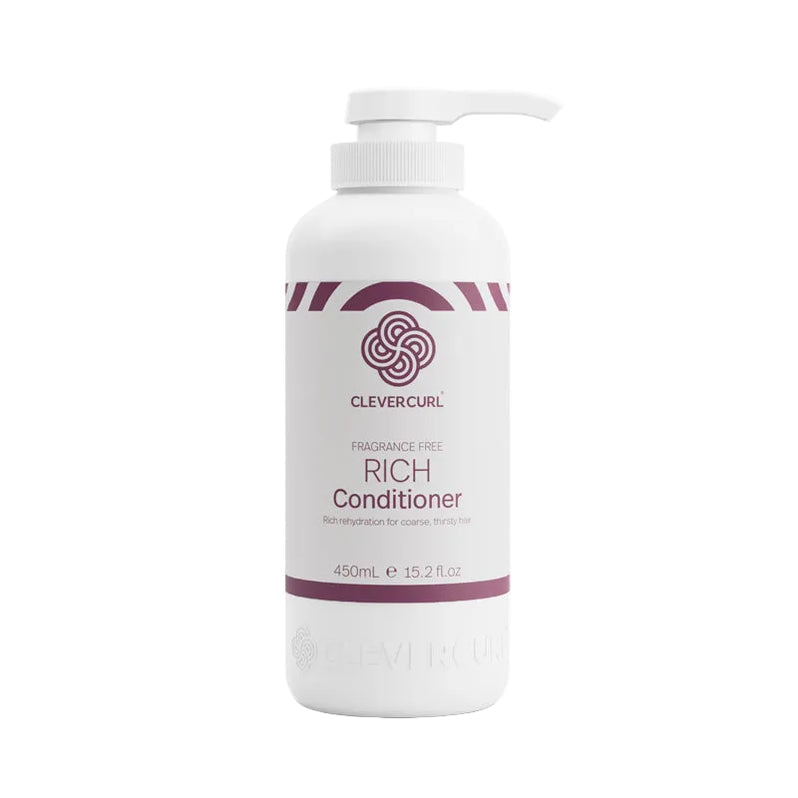 Clever Curl Fragrance Free Rich Conditioner 450ml