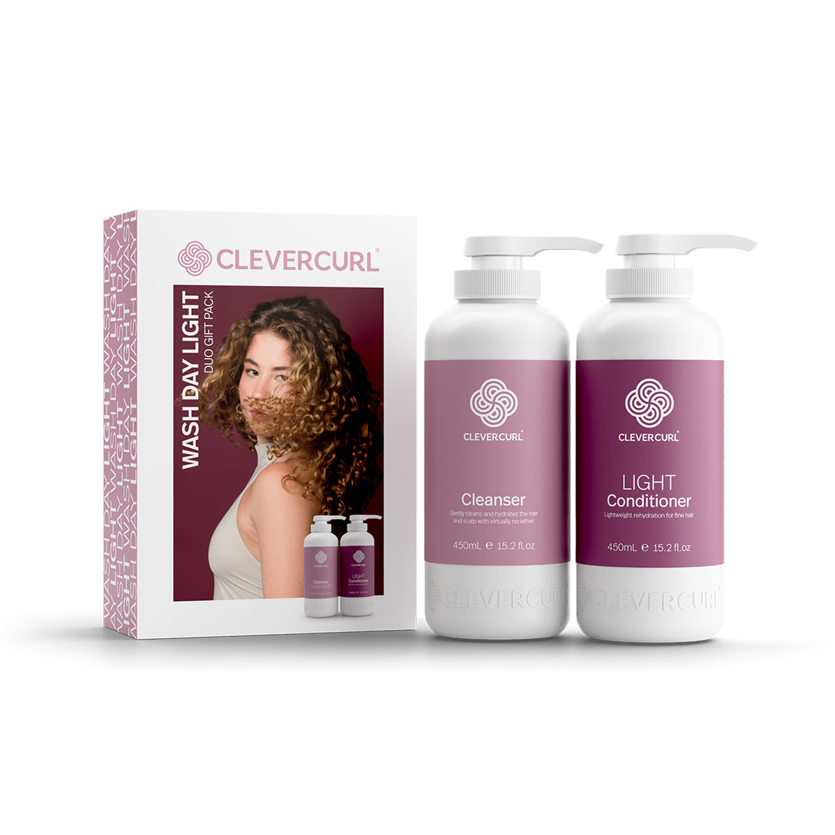 Clever Curl Wash Day Light 450ml pack
