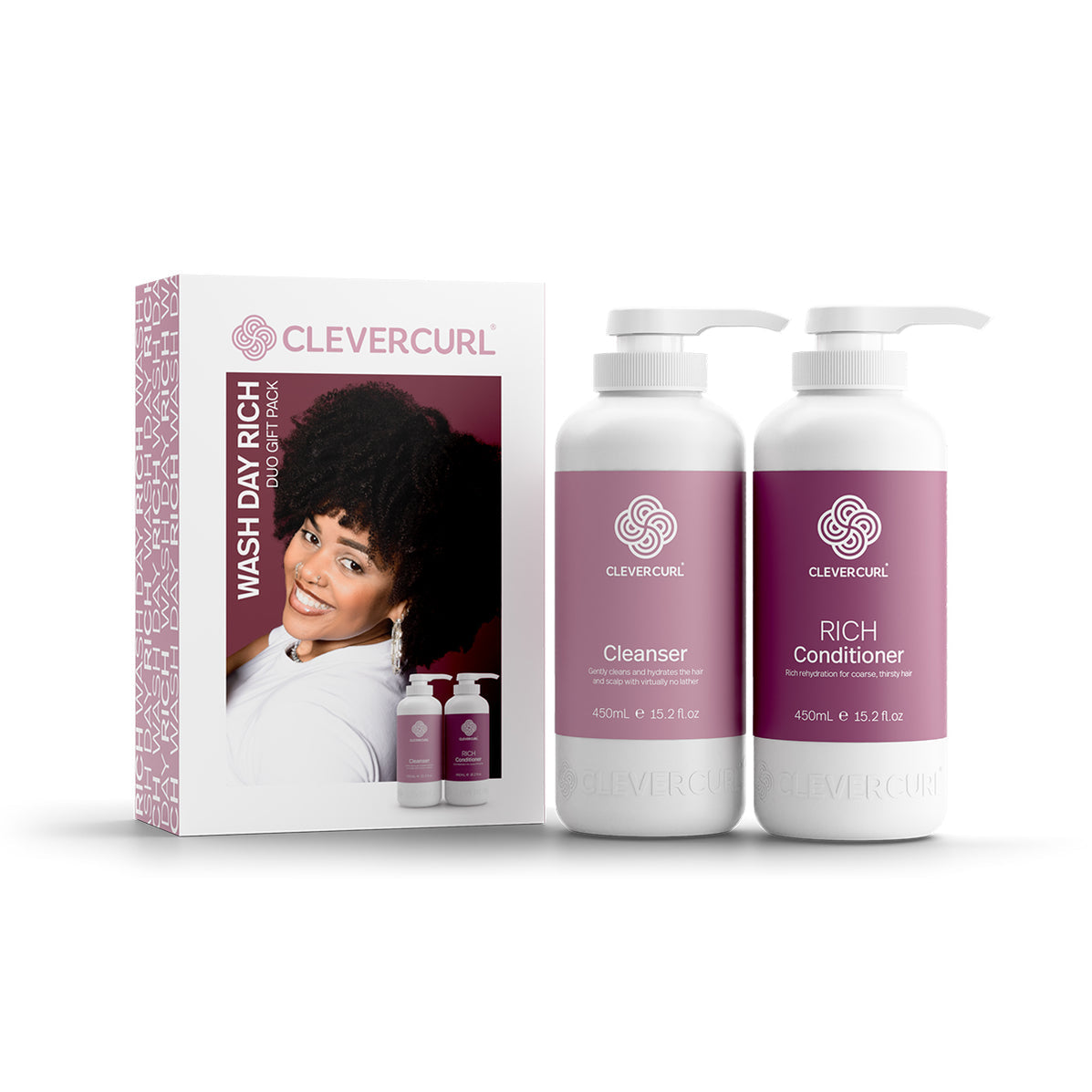 Clever Curl Wash Day Rich 450ml pack