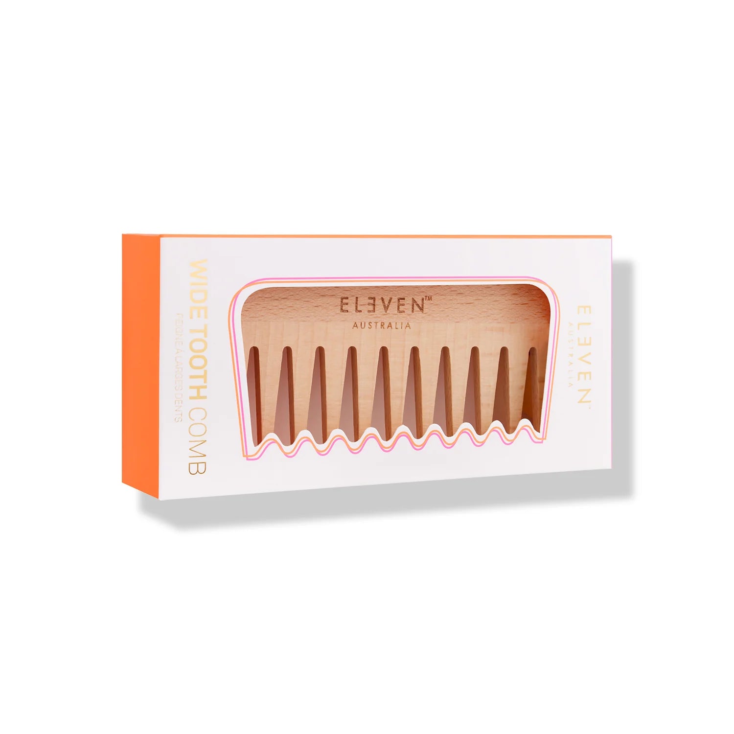 ELEVEN Australia Wooden Wide Tooth Comb