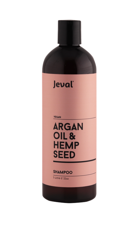 Jeval Argan Oil & Hemp Seed Shampoo 1L