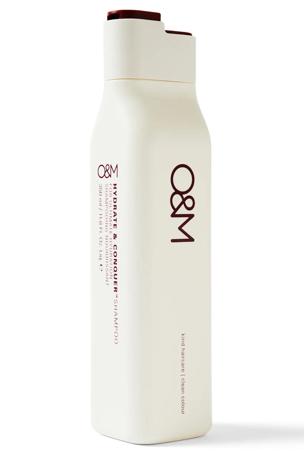 O&M hydrate & conquer shampoo 350ml