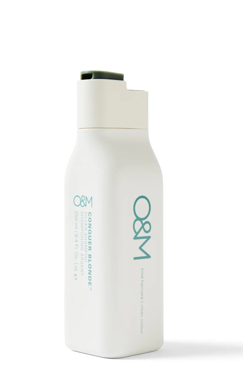 O&M conquer blonde shampoo 250ml