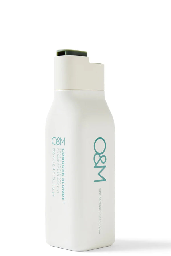 O&M conquer blonde shampoo 250ml