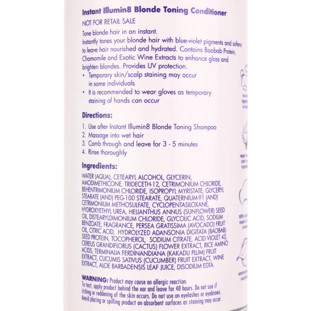 De Lorenzo Instant illumin8 Blonde Toning Conditioner 960ml