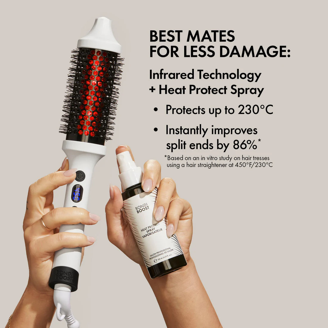 Bondi Boost Infrared bounce brush