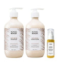 Bondi Boost rapid repair bond builder shampoo & conditioner 500ml & finishing oil 60ml pack 📣