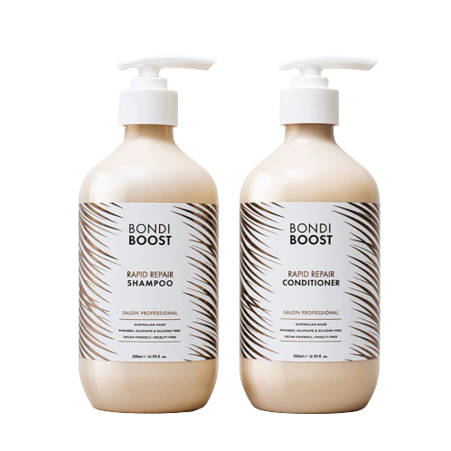 Bondi Boost rapid repair shampoo and conditioner 500ml pack 📣