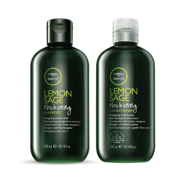 PAUL MITCHELL Tea Tree Lemon Sage Thickening Shampoo & Conditioner 300ml pack 📣