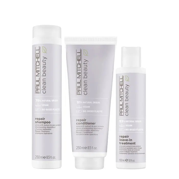 PAUL MITCHELL Clean Beauty Repair Shampoo, Conditioner, Treatment pack 📣