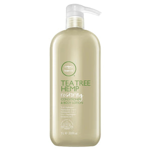 PAUL MITCHELL Tea Tree Hemp Restoring Conditioner + Body Lotion 1L