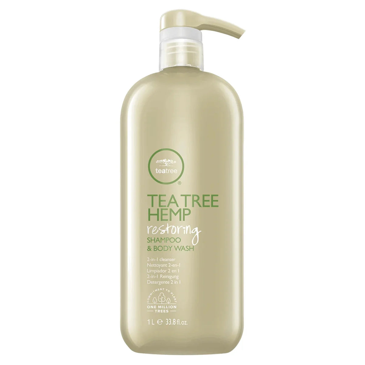 PAUL MITCHELL Tea Tree Hemp Restoring Shampoo + Body Wash 1L back soon