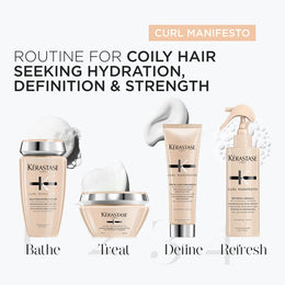 Kerastase Curl Manifesto for Very Curly to Coily Hair pack 📣