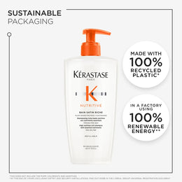 Kérastase Nutritive Bain Satin Riche Shampoo For Very Dry Hair 500ml