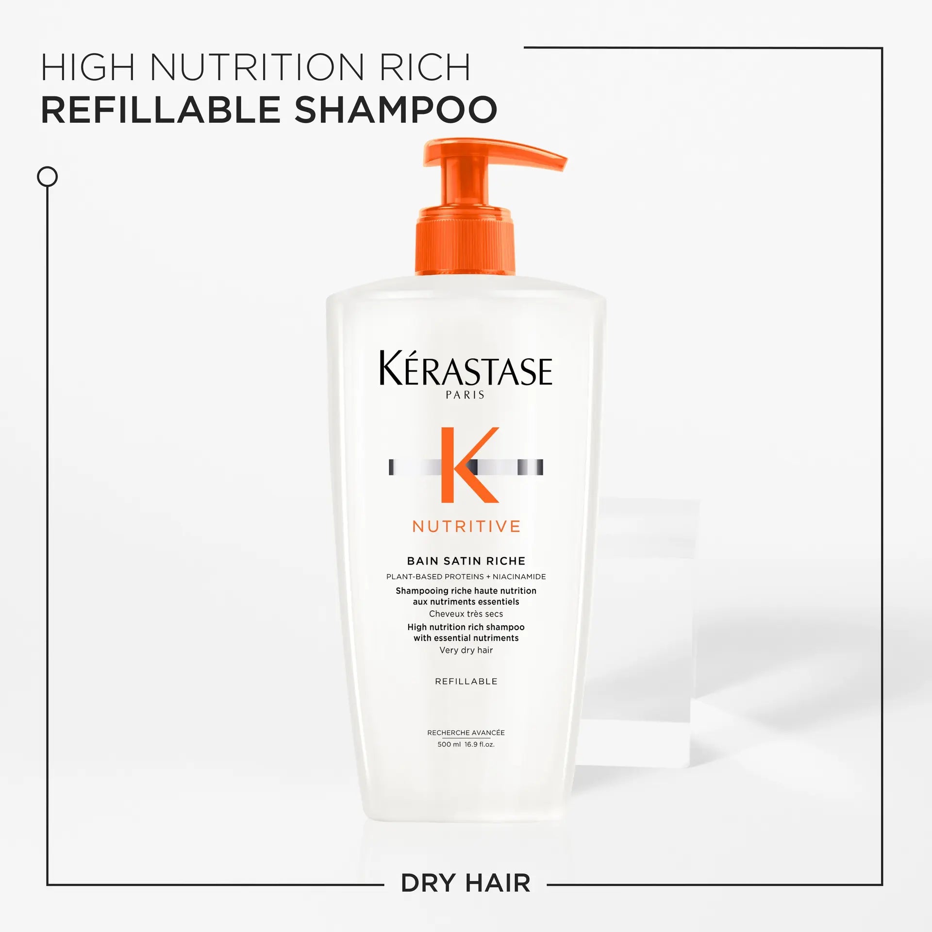 Kérastase Nutritive Bain Satin Riche Shampoo For Very Dry Hair 500ml