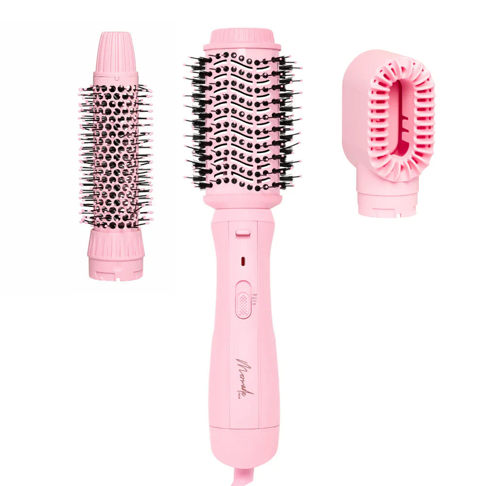 Mermade interchangeable blow dry brush