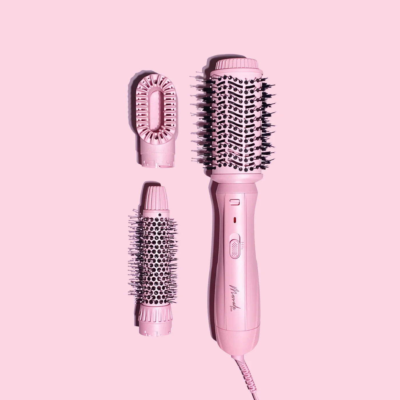 Mermade interchangeable blow dry brush