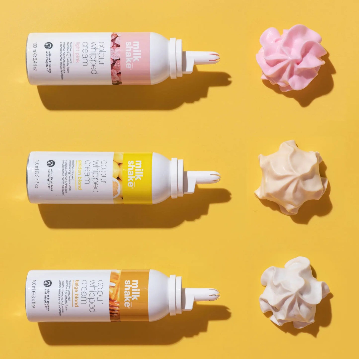 Milkshake Colour Whipped Cream 100ml - Beige Blonde