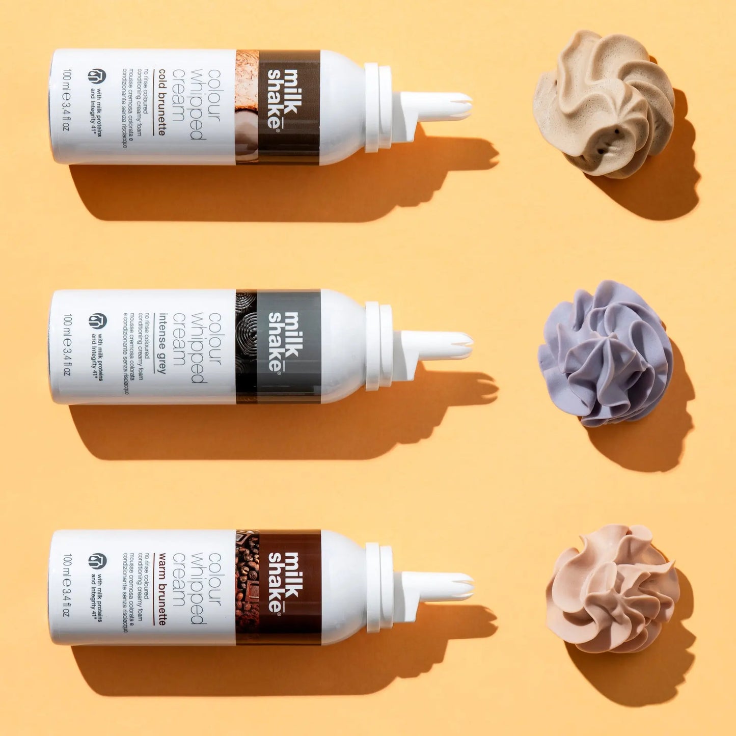 Milkshake Colour Whipped Cream 100ml - Cold Brunette