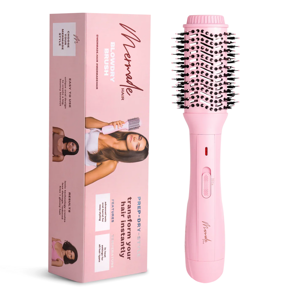 Mermade blow dry brush signature pink