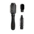 Mermade interchangeable blow dry brush - sleek black