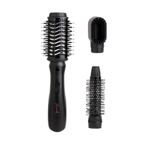 Mermade interchangeable blow dry brush - sleek black