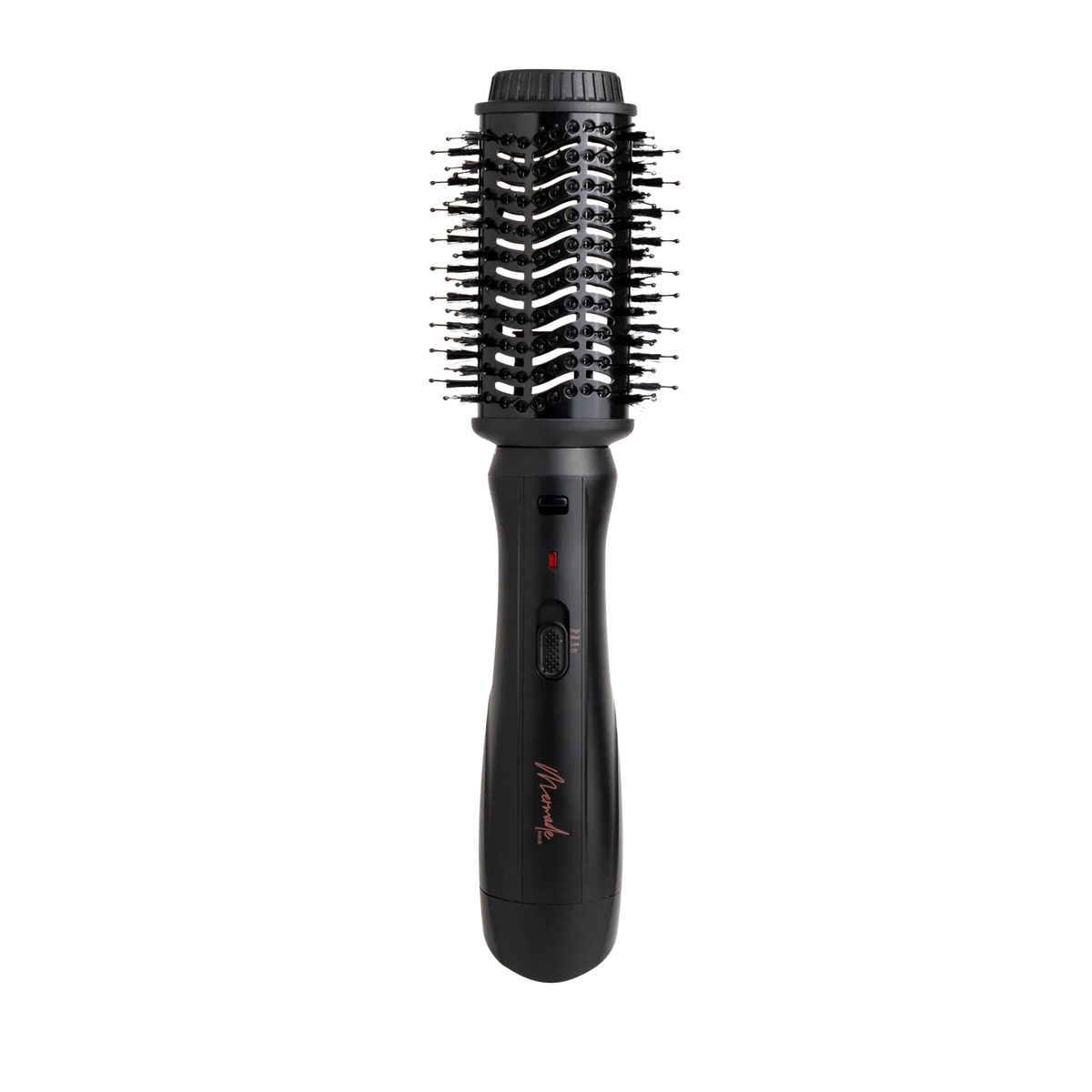 Mermade interchangeable blow dry brush - sleek black