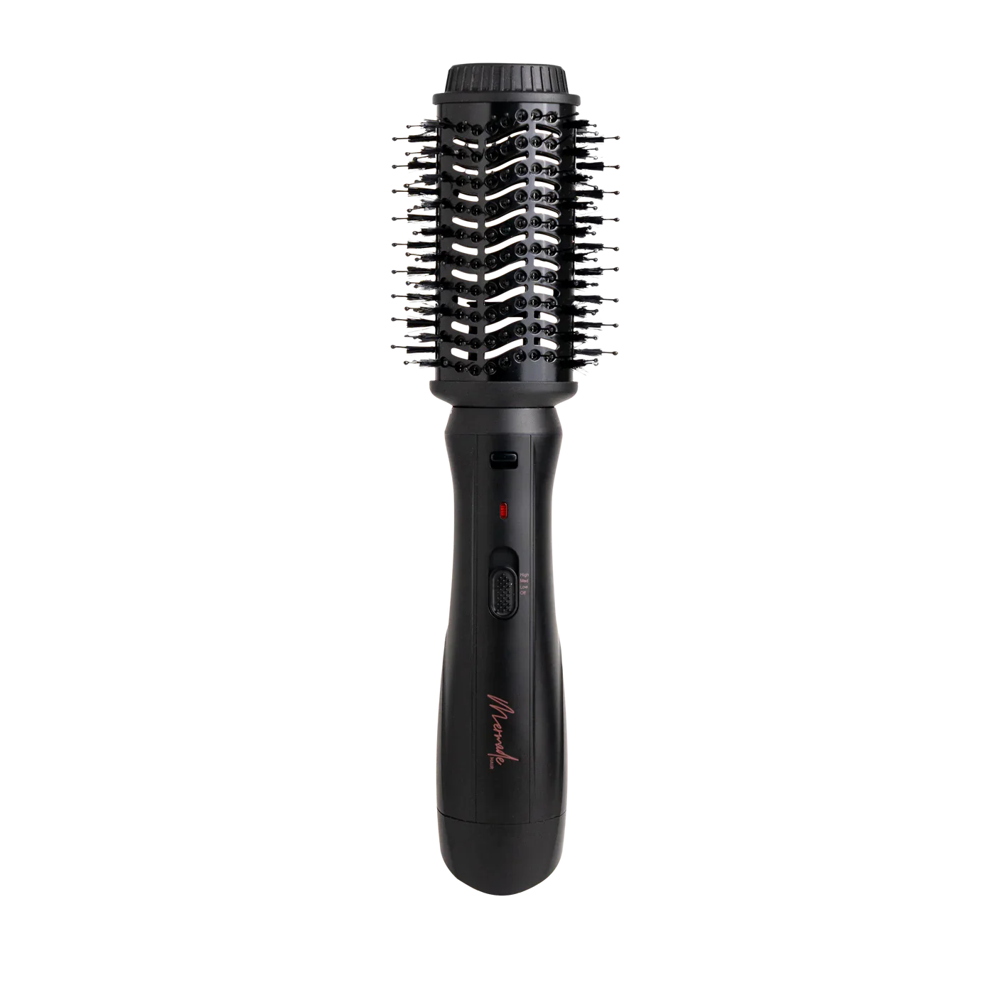 Mermade interchangeable blow dry brush - sleek black