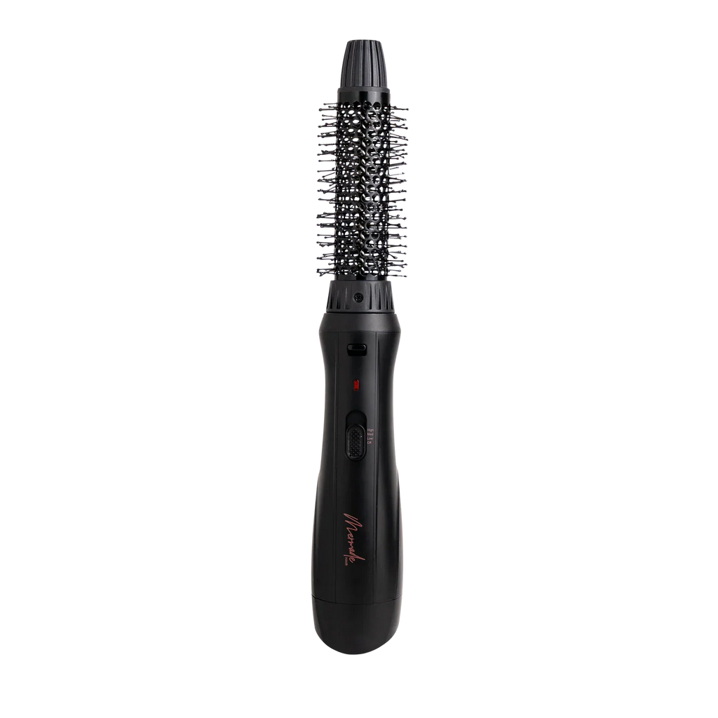 Mermade interchangeable blow dry brush - sleek black