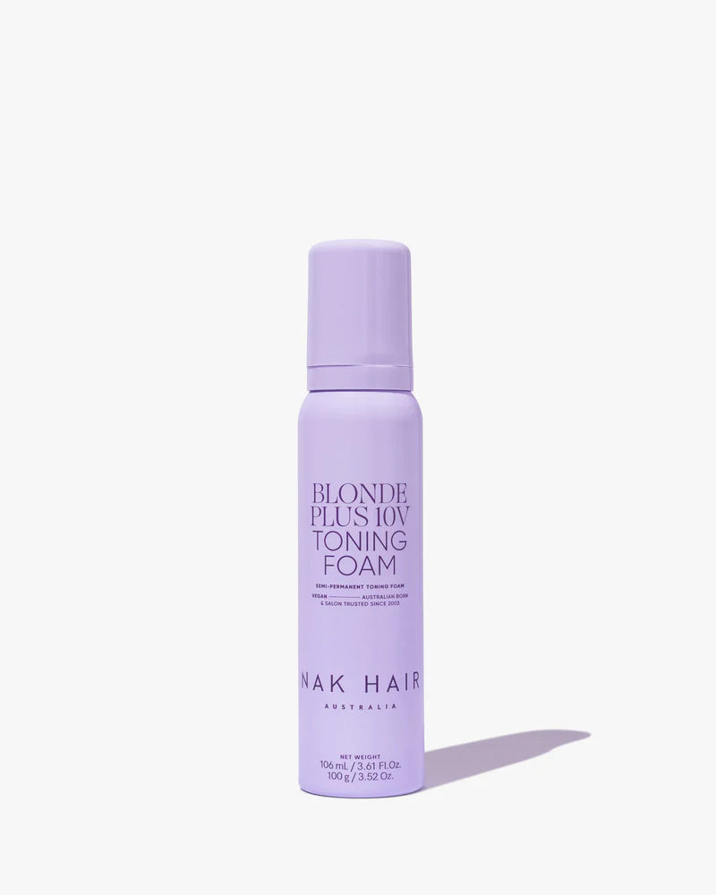 Nak blonde plus 10v toning foam 106ml