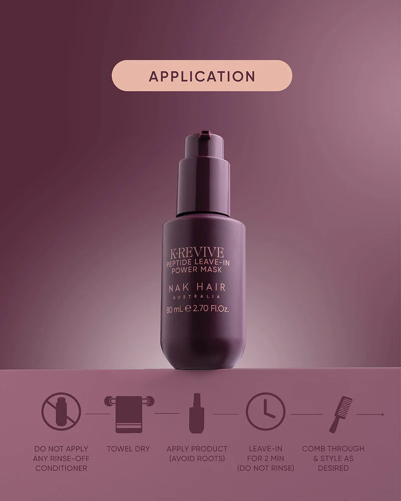 Nak K.REVIVE Peptide Leave-In Power Mask 80ml