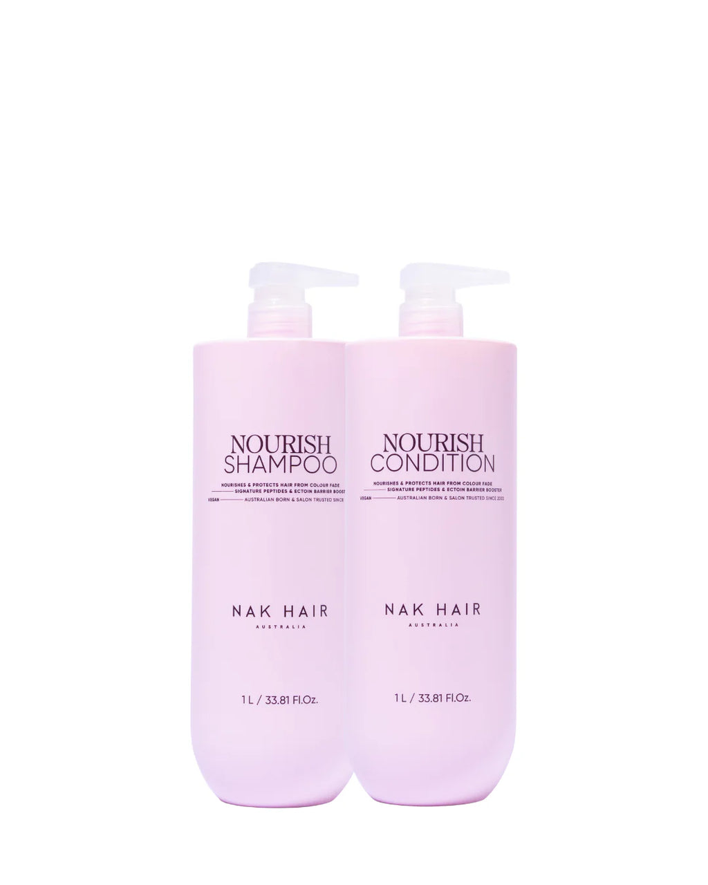 NAK Signature Nourish Shampoo & Conditioner 1L pack 📣