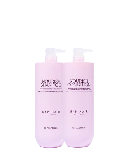 NAK Signature Nourish Shampoo & Conditioner 1L pack 📣