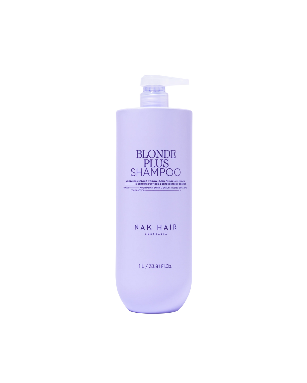 NAK Blonde Plus Shampoo 1 Litre