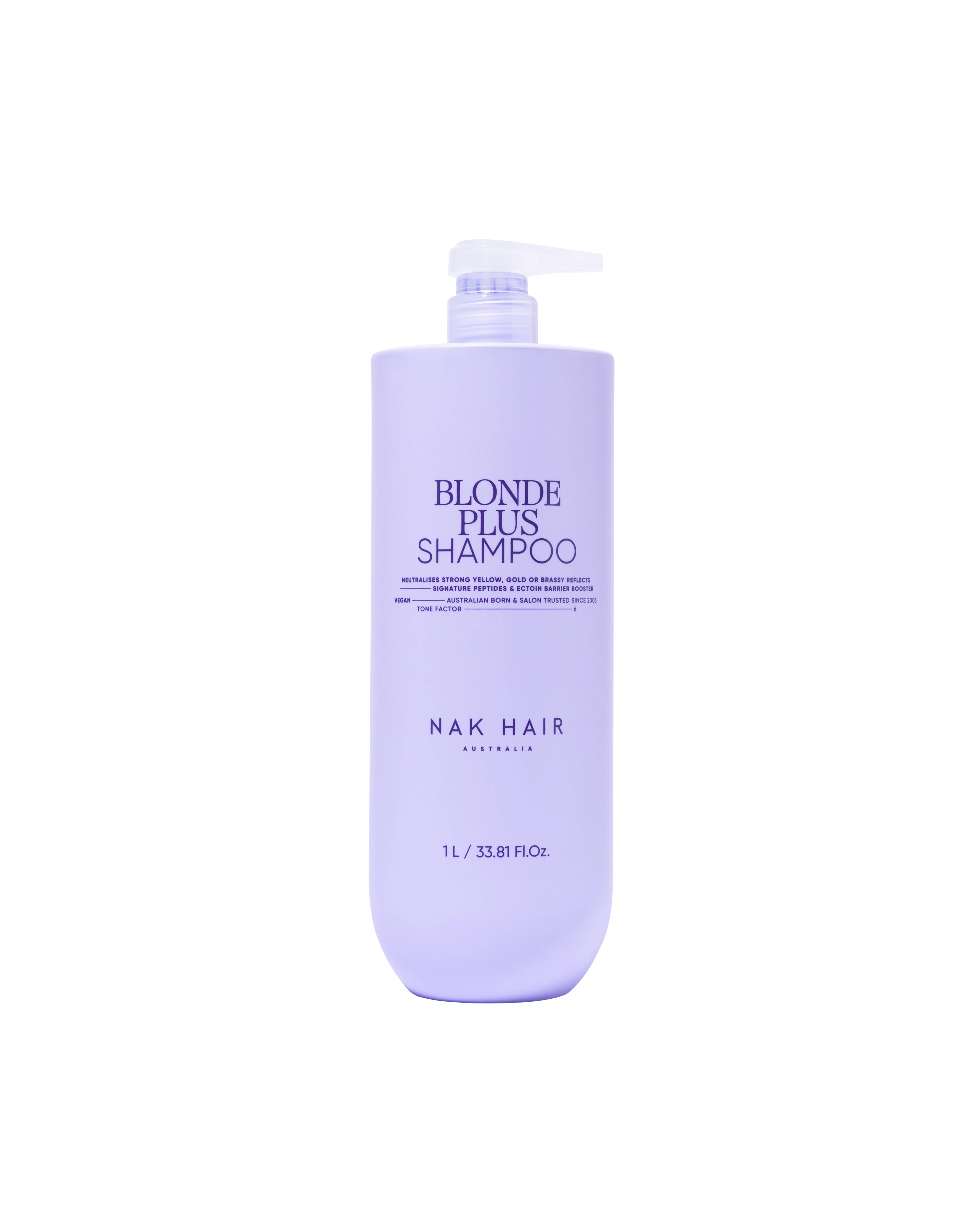 NAK Blonde Plus Shampoo 1 Litre