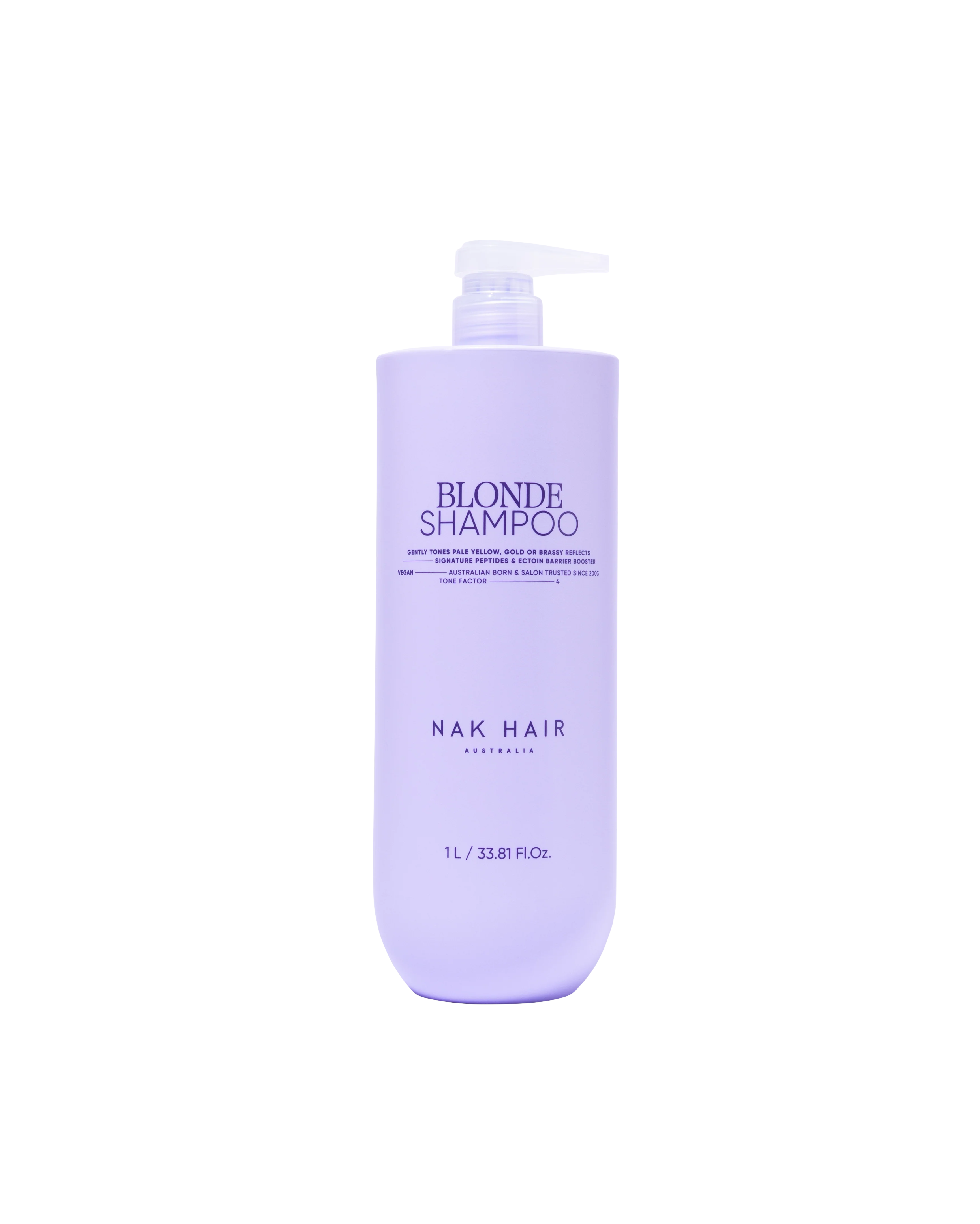 NAK Signature Blonde Shampoo & Condition 1L pack 📣