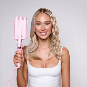 Mermade pro mini hair waver - 25mm pink