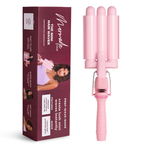 Mermade pro mini hair waver - 25mm pink