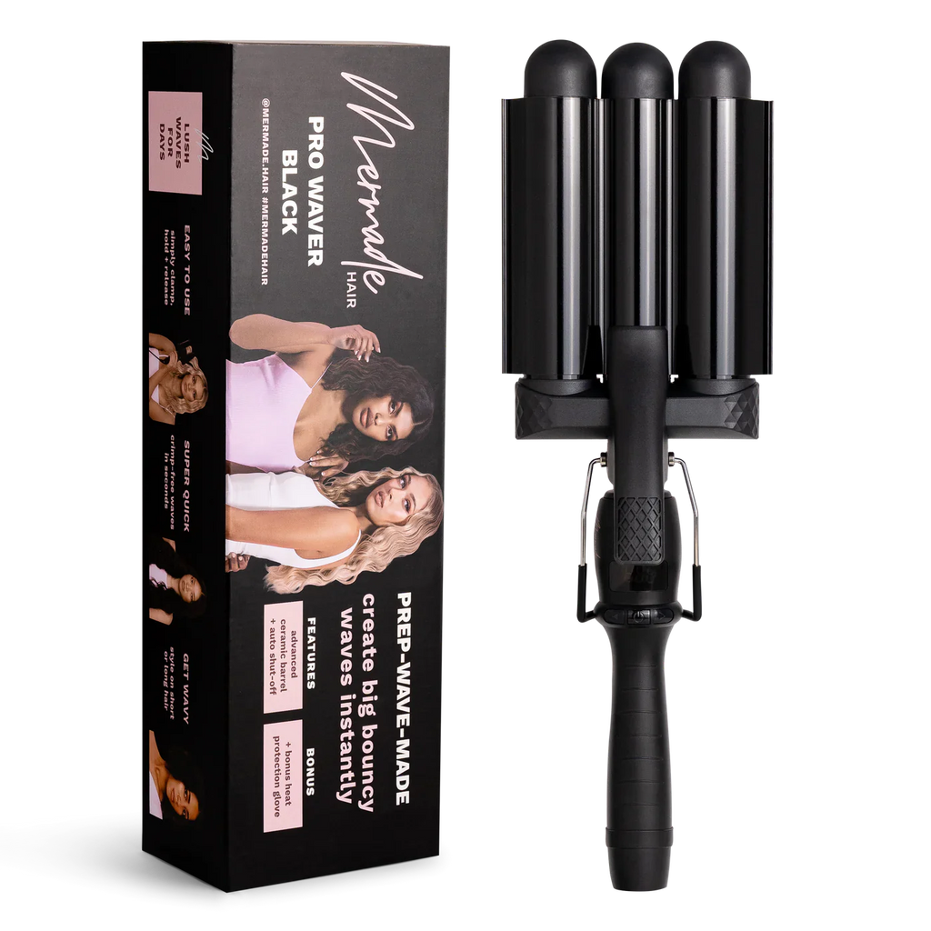 Mermade pro hair waver 32mm black